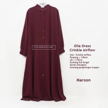 Olla-008 Olla Dress Crinkle Airflow